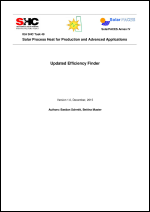 IEA SHC Task 49/IV - Deliverable B3 - Updated Efficiency Finder